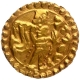 Gold Dinar Coin of Samatata Region of Post Guptas.