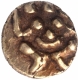 Gold Fanam Coin of Hoysala Dynasty.