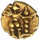 Gold Fanam Coin of Hoysala Dynasty.