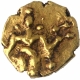 Gold Fanam Coin of Hoysala Dynasty.