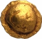 Gold Fanam Coin of Chalukya Dynasty.