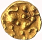 Gold Fanam Coin of Vikramaditya VI of Chalukyas of Kalyana.