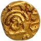 Gold Fanam Coin of Kadambas of Goa.