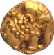 Gold Fanam Coin of Western Ganga Dynasty.