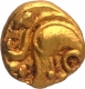 Gold Fanam Coin of Western Ganga Dynasty.