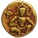 Gold Half Varaha Coin of Krishnadevaraya of Tuluva Dynasty of Vijayanagara Empire.