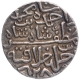 Silver Tanka Coin of Nasir ud din Ahmad I of the Gujarat Sultanate.