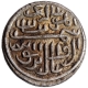 Silver Half Tanka Coin of Shams ud din Muzaffar Shah II of Gujurat Sultanate.