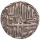 Silver One Rupee Coin of Akbar.