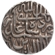 Silver One Rupee Coin of Akbar.