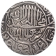 Silver One Rupee Coin of Akbar of Ahmedabad Shahr e Muazzam Mint.