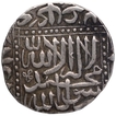 Silver Rupee Coin of Akbar of Anhirwala Pattan Mint.