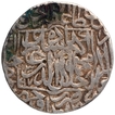 Silver One Rupee Coin of Akbar of Hazrat Delhi MInt.