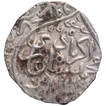 Silver One Rupee Coin of Akbar of Hisar Firoza Mint.