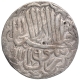 Silver One Rupee Coin of Akbar of Jaunpur Mint.