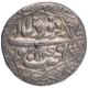 Silver One Rupee Coin of Akbar of Lahore Mint of Farwardin Month.