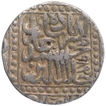 Silver One Rupee Coin of Akbar of Malpur Dar ul Khilafa Mint.