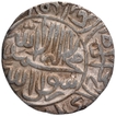 SIlver One Rupee Coin of Akbar of Narnol Mint.