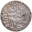 SIlver One Rupee Coin of Akbar of Narnol Mint.