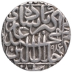 Silver One Rupee Coin of Akbar of Patna Mint.