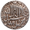 Silver One Rupee Coin of Akbar.