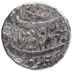 Silver One Rupee Coin of Nurjahan of Lahore Mint.