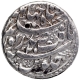 Silver One Rupee Coin of Nurjahan of Lahore Mint.