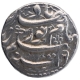 Silver One Rupee Coin of Nurjahan of Surat Mint.