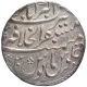 Silver One Rupee Coin of Aurangzeb Alamgir of Akbarabad Mustagir ul khilafa Mint.