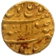 Gold Mohur Coin of Jahandar Shah of Burhanpur Dar-us-Sarur Mint.