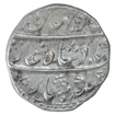 Silver One Rupee Coin of Shahjahan II of Akbarabad Mustaqir ul Khilafa Mint.