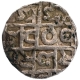 Silver Half Tanka Coin of Madanarayan of Cooch Behar Kingdom.