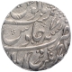 Silver One Rupee Coin of Ahmadnagar Farukhabad Mint of Farukhabad Kingdom.