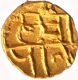 Gold Half Fanam Coin of Chhatrapati Shivaji Maharaj of Maratha Conferderacy.