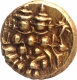 Gold Fanam Coin of Haidar Ali of Mysore Kingdom.