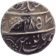 Silver One Rupee Coin of Lahore Dar ul Saltana Mint of Sikh Empire.