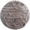 Silver One Rupee Coin of Najibabad Mint of Awadh State.