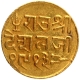 Gold Twenty five Kori Coin of Desalji II of Bhuj Mint of Kutch State.