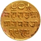 Gold Twenty Five Kori Coin of Pragmalji II of Bhujnagar Mint of Kutch State.