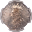 Copper Nickel One Anna Coin of King George V of Bombay Mint of 1912.