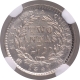 Silver Two Annas Coin of Victoria Queen of Calcutta Mint of 1841.