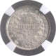 Silver Quarter Rupee Coin of Victoria Queen of Calcutta Mint of 1840.