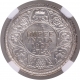 Silver Quarter Rupee Coin of King George V of Bombay Mint of 1925.