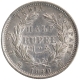 Silver Half Rupee Coin of Victoria Queen of Calcutta Mint of 1840.