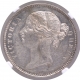 Silver One Rupee Coin of Victoria Queen of Bombay and Calcutta Mint of 1840.