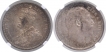 Silver One Rupee Coins of KIng Edward VII and King George V of Culcatta and Bombay MInt of 1907 & 1913.