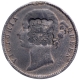 Silver One Rupee Coin of Victoria Queen of 1840.