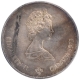 Silver Five Dollars Coin of Elizabeth II of Canada.