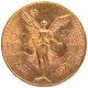 Gold Fifty Pesos Coin of Mexico.