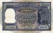 One Hundred Rupees Bank Note Signed by  B.Rama Rao of Bombay Circle.